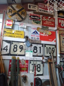 Antiques Primitives Tools Signs Union Center Wi.