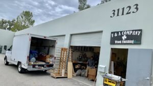 F & A Company wood finishing