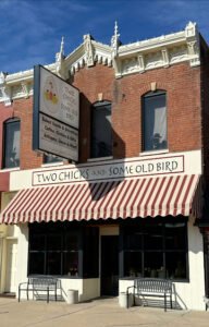 Two Chicks and Some Old Bird