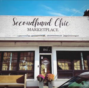 Secondhand Chic Marketplace—open the first F-Sun of each month