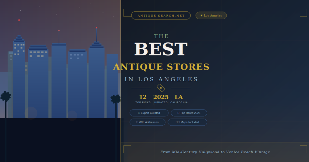 Best Antique Stores in Los Angeles (2025): 12 Must-Visit Shops